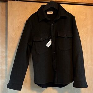 Taylor Stitch Evergreen Wool Mariner Shirt -Small